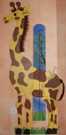 9997 Giraffe mit Meterskala
